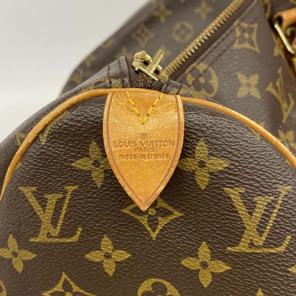 LOUIS VUITTON Brown Monogram Keepall 45 Boston Bag - Picture 5 of 12